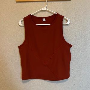 Workout tank - Terracotta